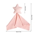 thumbnail image 1 of Btomtd Infant Cloth Soothing Handkerchief Infant Sleeping Doll Soothing Handkerchief, Pink, 1 of 5
