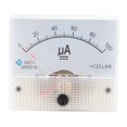 thumbnail image 3 of Analog Panel AMP Current Ammeter Meter 0-100uA DC 0-100uA, 3 of 9