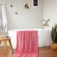 thumbnail image 4 of Clearance Items! Velvet Bath Towel, Soft Absorbent Towel for Adults, Quick-Dry Hair Towel, Beach Towel with Strip Pattern, Ideal for Home and Outdoor Use, 4 of 5