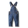 thumbnail image 1 of KIDSCOOL SPACE Little Girl Boy Ripped Denim Cute Slim Pants Jean Overalls,4-5 Years, 1 of 8