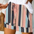 thumbnail image 1 of DPTALR Womens Plus Size Print Comfy Drawstring Casual Elastic Waist Pocket Loose Shorts Pants, 1 of 5