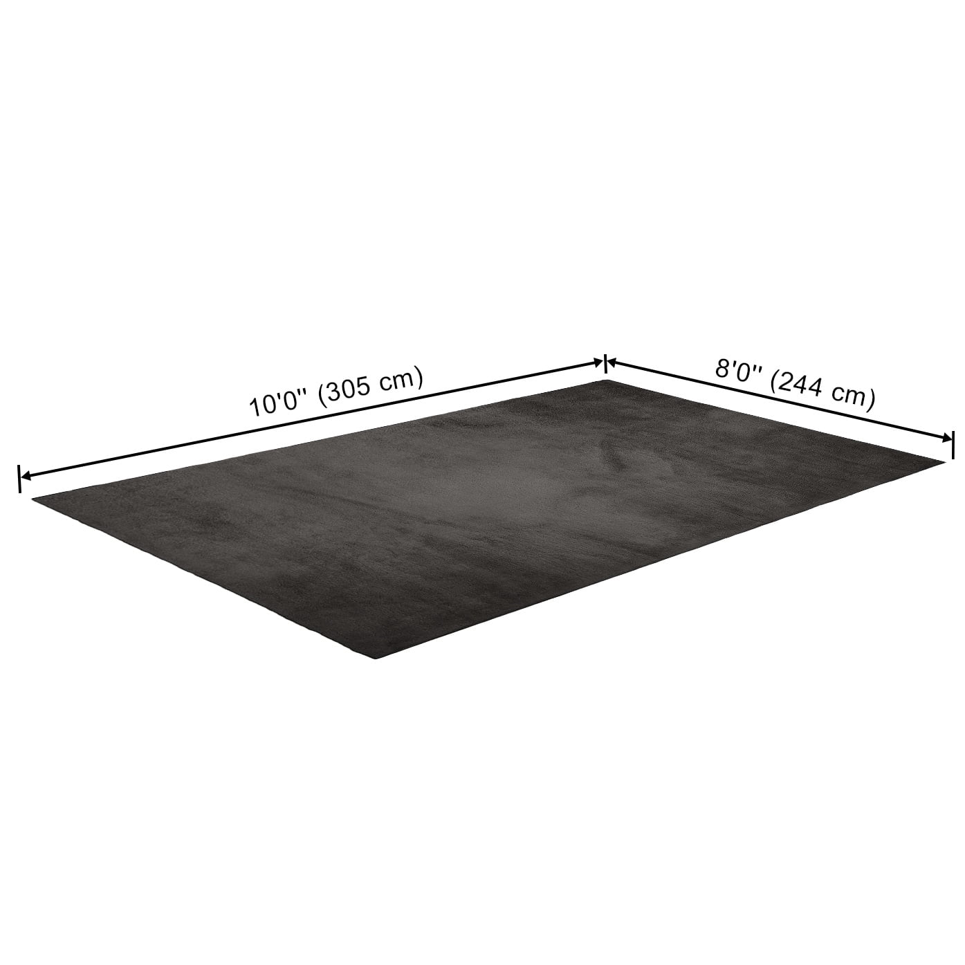 Tapis Argo Lavable A la Machine Moelleux et Shaggy pour Salon, Chambre, Salle Manger, Entrée, Couloir Plus Encore.