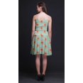 thumbnail image 4 of Bimba Robe Soleil Mini pour Femmes à Bretelles Spaghetti, Haut à Taille Smockée Imprimé Floral - Grand, 4 of 5