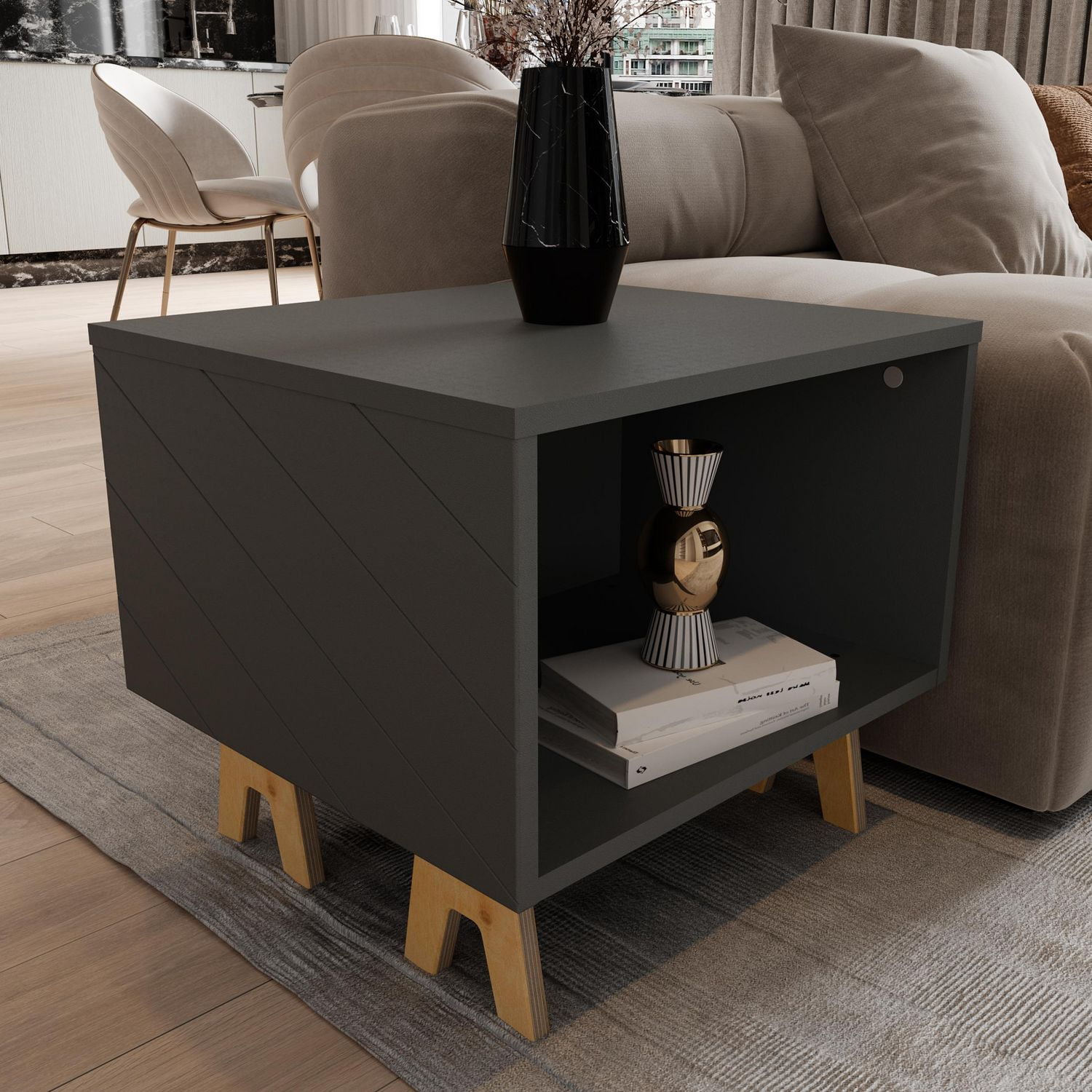 Nexera Table d'appoint Runway