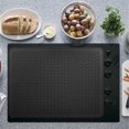 thumbnail image 4 of BreaDeep Silicone Electric Stove Cover Mat - 28 x 20 Ceramic Stove top Cover, Heat Resistant Glass Cooktop Cover, Flat RV Range Stovetop Protector, XL Dish Drying Mats for Kitchen,Black, 4 of 6