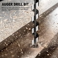 thumbnail image 2 of Katigan 6-Piece 12-Inch Long Auger Drill Bit Set for Woodworking - Hex Shank Ship Auger Bits 1/4-7/8 Inch, 2 of 7