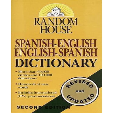 Random House Dictionnaire Espagnol-Anglais Anglais-espagnol