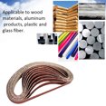 thumbnail image 2 of Amdohai 10pcs Grinding and Polishing Replacement Sanding Belt Grit Paper for Angle Grinder Machine, 2 of 5