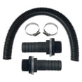 thumbnail image 2 of ZZkhGO Rain Barrel Connection Kit, Water Hose Nozzle Connector, Rainwater Collector Kit with Hose Clamps, 2 of 7