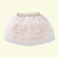 thumbnail image 4 of Timegard Girls Clothes Mesh Princess Dance Skirts Layered Loose Solid Color Dresses Elastic Waist, 4 of 4