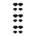 thumbnail image 3 of kurtrusly Adjustable Shoe Heel Pad Insoles for High Heels Customizable Heel Repair Stick dark blue 3Set, 3 of 6