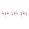 thumbnail image 1 of Baohd 3x Realistic Appearance Artificial Plants Nature S Charm To Space Easy To Clean red 3Set, 1 of 6