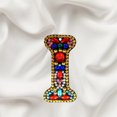 thumbnail image 2 of Porte-clés de Noël 26 Lettres Pendentif Strass, 2 of 8