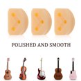 thumbnail image 5 of KAKOWELY 12 Pcs Plastic Guitar String Ties Bridge Beads 3 Holes Guitar String Bridgebeads Guitar String Fasteners For Acoustic Classical Guitar Nylon String Guitar Ukulele Beige, 5 of 5