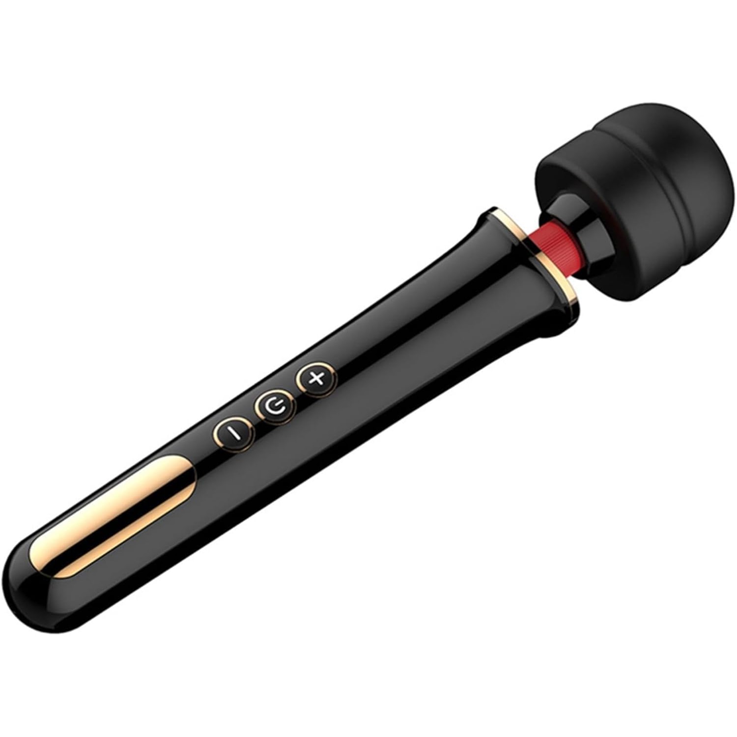 Rulwuck 10 speed powerful handheld wand massager, full body personal powerful wired massager, suitable for bodybuilders, sports recovery, muscle soreness, upper and lower back pain,black,32*5.5