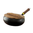 thumbnail image 4 of simhoa Cast Iron Pan Cookware Traditional Large Belly Wok for Camping Hotel Kitchen L L, 4 of 8