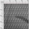 thumbnail image 2 of oneOone Polyester Lycra Gray Fabric Floral Craft Projects Decor Fabric Printed By The Yard 56 Inch Wide, 2 of 4