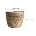 thumbnail image 2 of SUTENGDA 2 Pcs Petit Panier de Plantes Tressé en Herbe, 2 of 8