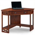 thumbnail image 3 of Bowery Hill Corner Computer Desk in Oak, 3 of 10