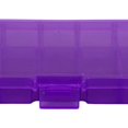 thumbnail image 5 of 10 Grid Plastic Jewelry Removable Jewelry Craft Tackles Storage Box Beads Earring Container Purple, 5 of 5