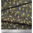 thumbnail image 3 of Soimoi Gray Moss Georgette Fabric Abstract & Arrow Symbol Print Fabric by the Yard 42 Inch Wide, 3 of 5