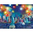 thumbnail image 3 of Buffalo Games Cities in Color Manhattan Celebration 750 Piece Jigsaw Puzzle, 3 of 3