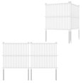 thumbnail image 1 of Costway 4 Air Conditioner Fence Panels with Metal Ground Stakes No Dig Trash Can Enclosure, 1 of 10