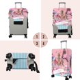 thumbnail image 4 of Travel Luggage Cover Suitcase Protector Fits 18-32 Inch Luggage Wheel Covers Patterned Travel Related Items Flower Luggage Protector Elastic Luggage Anti-scratch Suitcase Cover L, 4 of 5
