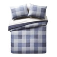 thumbnail image 1 of Mainstays Plaid Duvet Cover Set, 1 of 3