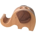 thumbnail image 4 of Desk Phone Holder Elephant Pen Holder Desk Business Card Holder for Home, 4 of 8