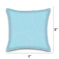 thumbnail image 2 of Herringbone Stripe Cotton Cushions Set of 2 Poly Filled With Zipper Machine Washable, 2 of 4