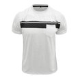 thumbnail image 4 of Men's Short Sleeved Round Neck T Shirt Men's Pullover Striped Printed Tops, 4 of 6