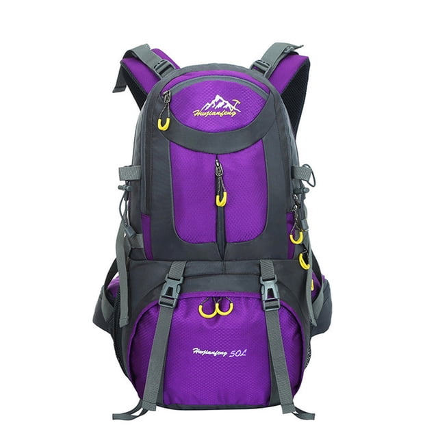 Essentiels de Randonnée pour Femmes Sac à Dos de Randonnée 50L, Sac de Camping Imperméable, Sac à Dos Léger 45+5 Litres