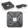 thumbnail image 3 of Outsunny 2 PCs Umbrella Weights for Parasols, Sand/Water Filled, Black, 3 of 10