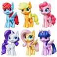 thumbnail image 1 of 6 Pack My Little Pony MLP Friends Figures 8cm, 1 of 5