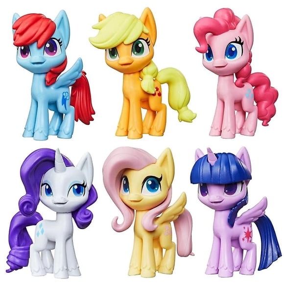6 Pack My Little Pony MLP Friends Figures 8cm