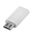 thumbnail image 1 of Micro Usb Male To Usb 3.0 Type-C Female Adapter Converter Sync & Charging For Android (White), Usb Converter, 1 of 2