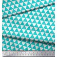 thumbnail image 2 of Soimoi Tissu de Velours Bloc Géométrique Tissu Imprimé 1 Yard 58 Inch Wide, 2 of 3