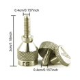 thumbnail image 4 of ZLight Saxophone Neck Tightening Screws Steel Woodwind Fixing Replacement Parts Accessory Players Musicians 4mm 1Set, 4 of 6
