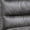 Grey, variant on Homy Casa Set of 4 Faux Suede Upholstered Dining Chairs with Padded Seat and Black Metal Legs