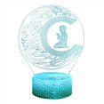 thumbnail image 4 of Islam Eid Ramadan LED Light 3d Moon Lamp With Touch 16 Color Mubarak Gifts For Home Decor Muslims Believers, 4 of 11
