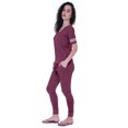 thumbnail image 2 of Moomaya Ensemble de Nuit Simple pour Femmes avec Pyjama en Coton 2 Pcs Nuisettes, 2 of 7