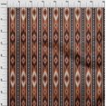 thumbnail image 3 of oneOone Coton Rayé & Tissu Imprimé Géométrique Ikat 1 Yard 56 Inch Wide, 3 of 4