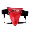 thumbnail image 3 of Ceinture Élastique Boxe Protecteur d'Entrejambe Boxe de L'Aine Protecteur de l'Aine Garde Équipement de Boxe L Rouge Adulte, 3 of 9