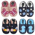 thumbnail image 1 of Carozoo Soft Sole Leather Baby Indoor Shoes First Walking up to 8 Years, 1 of 4