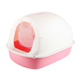 thumbnail image 2 of GROWTH TANK Enclosed Cat Litter Box Open Top with Front Door Flap Easy Cleaning Anti Pink, 2 of 9