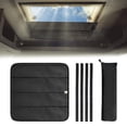 thumbnail image 1 of Skylight Shade Stay Comfortable And Inside Camper Cool Inside Camper Foldable Magnets RV Blackout Ventilation 41*41 strap, 1 of 8
