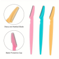 thumbnail image 2 of MesaSe 12pcs Premium Stainless Steel Eyebrow Razors in Vibrant Colors - Portable  Unscented Hair Removal Tools with Protective Caps for Precision Brow Shaping & Body Grooming  Eyebrow Tri, 2 of 6