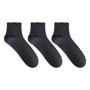 Secret Comfort 3pk Bamboo Bootie Socks