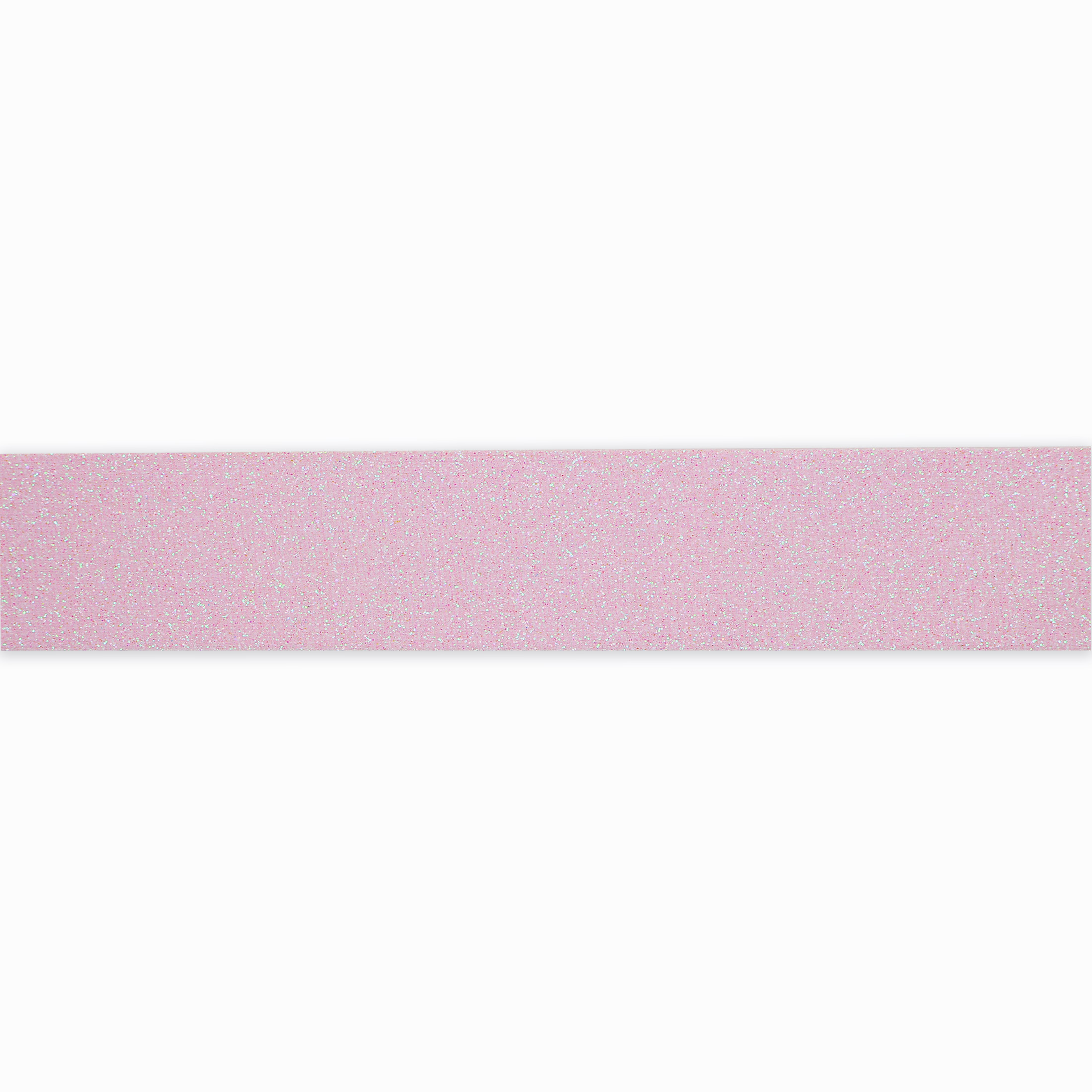 Ruban découpé à paillettes UNIQUE CREATIV, rose, 25 mm × 4,5 m (1 po × 5 v)